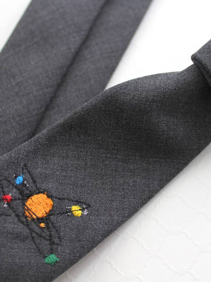 Outer Space Necktie for wholesale by Handsome&Lace