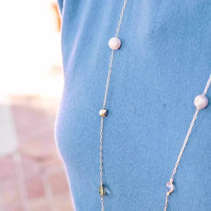 Moonthread Necklace for wholesale by Rahab's Rope