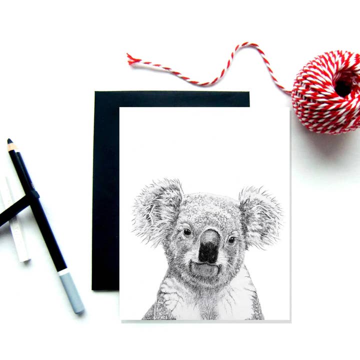 Koala Greeting Card for wholesale by LE NID atelier