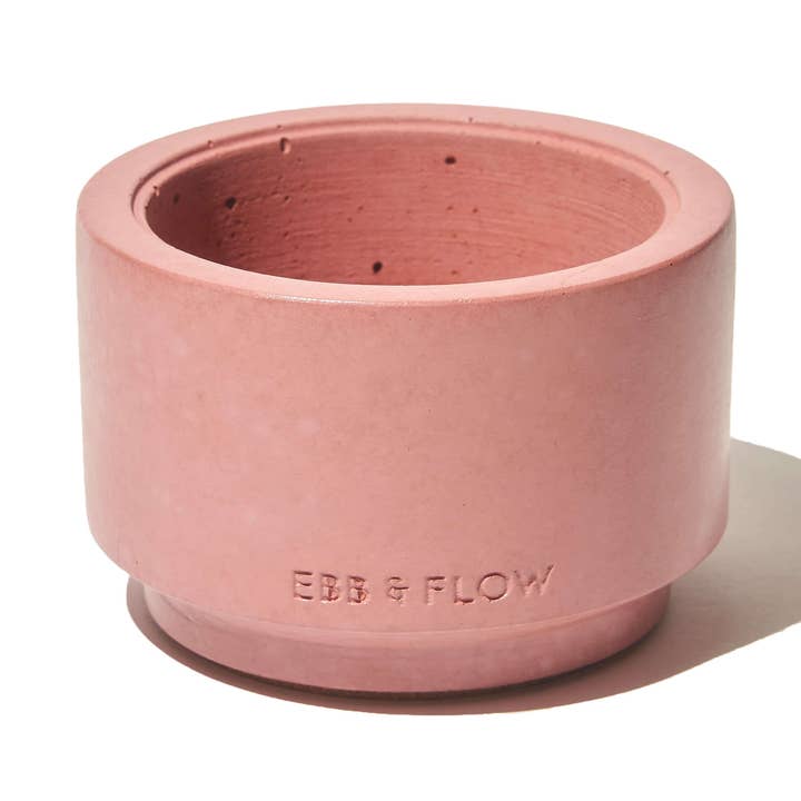Ebb & Flow - Wholesale Candle Holder - Refillable Candle Vessel - Rose