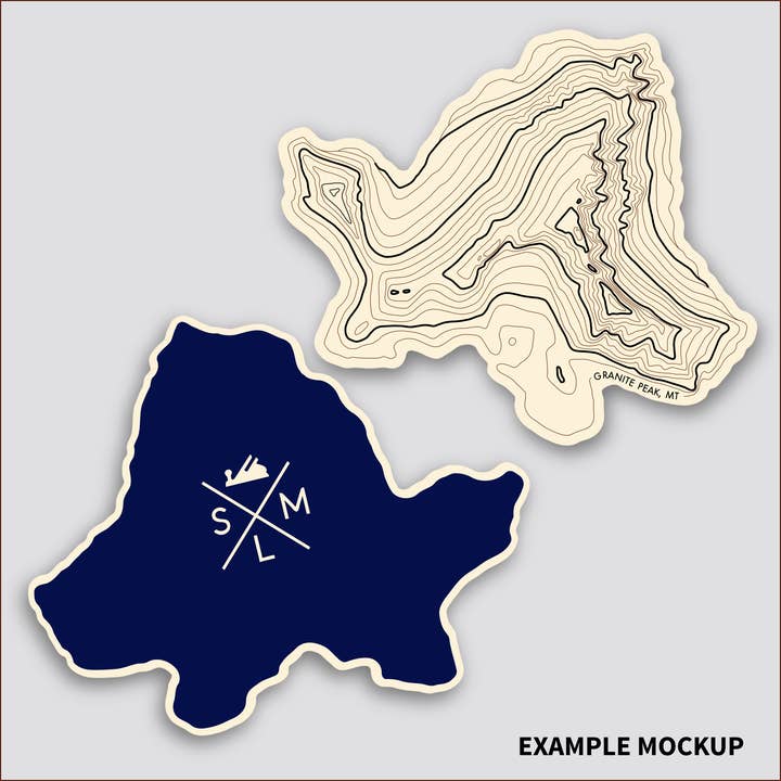 SML | Simple Modern Living - Wholesale Coasters - Custom Topography - Coaster Singles4