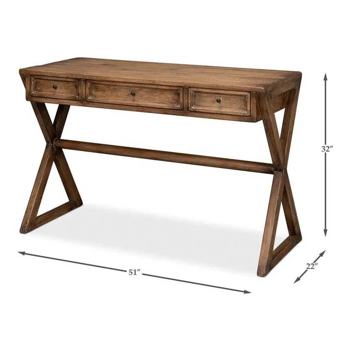 LOOMLAN - Wholesale Console table - Kitchen Desk Brown11