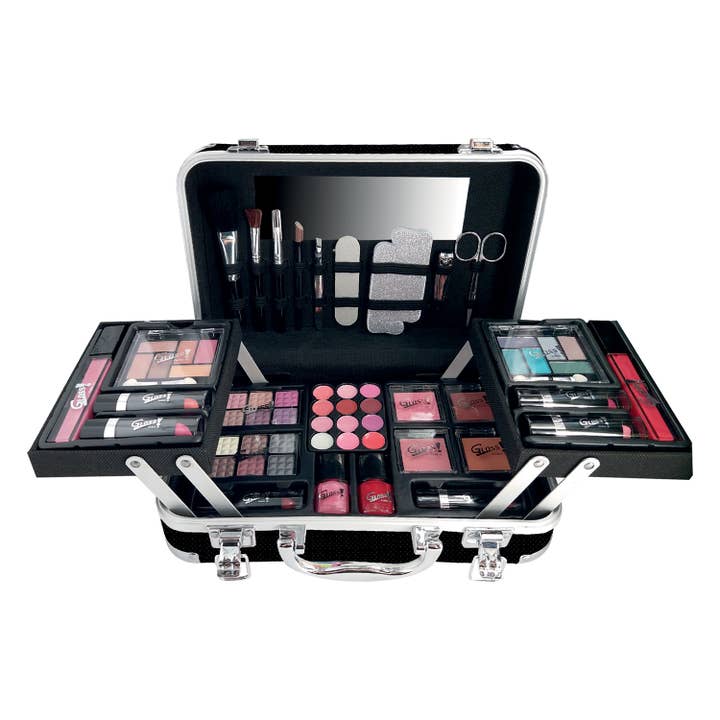 Beauty MakeUp Cosmetics, custodia per trucco Xxxl, nera per la vendita all'ingrosso da parte di UBM