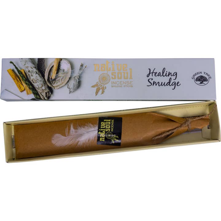 Kheops International - Wholesale Incense - Native Soul Incense 15 Gr - Healing Smudge (Pack of 12)