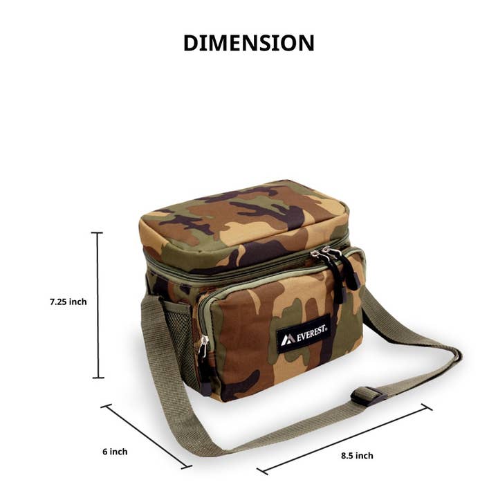 Camouflage Cooler / Lunch Pattern Bag for wholesale on Faire4