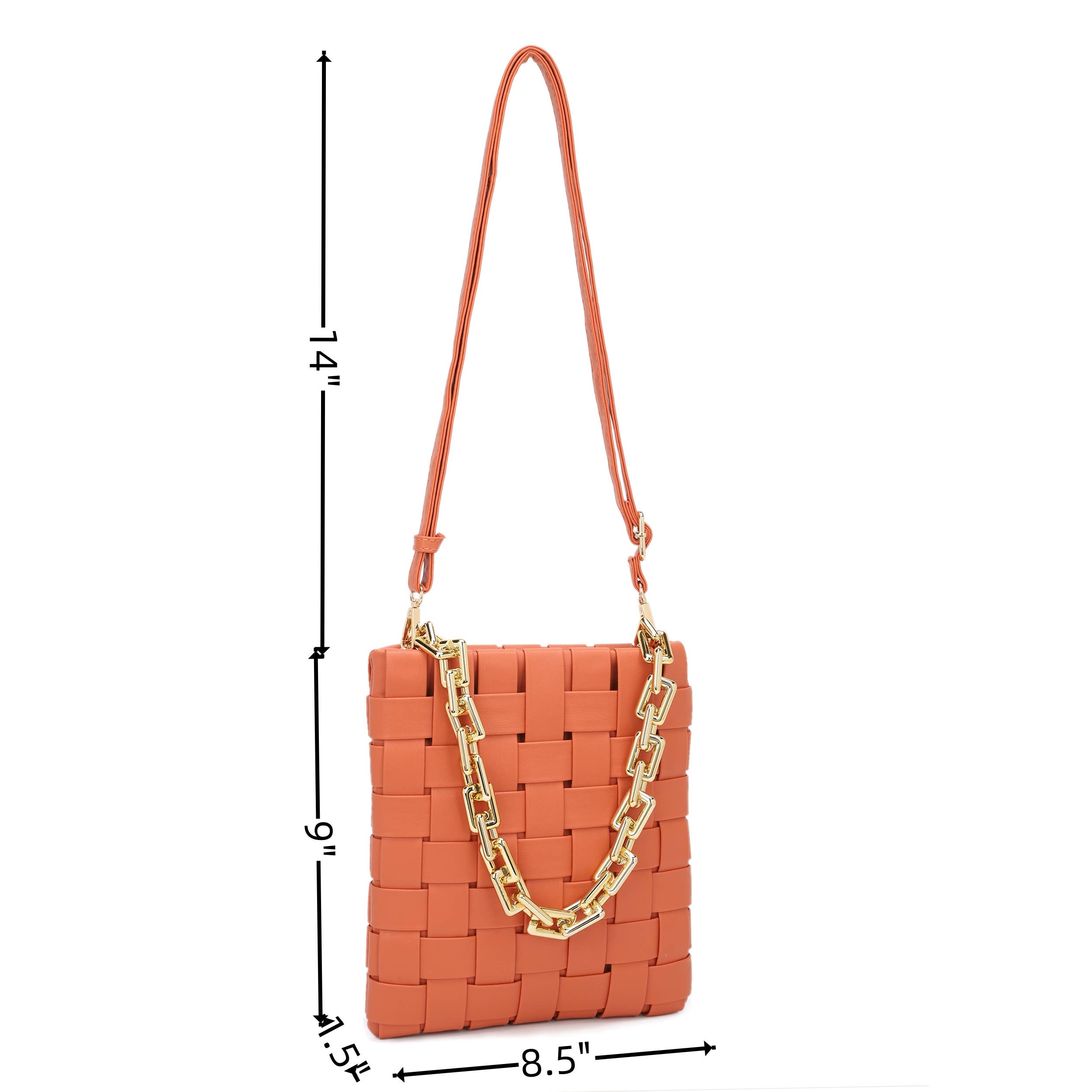 KAYLA+AVA – bolsa tiracolo - Mulher por atacado – Mala de tiracolo em tecido Kelly Elegance10