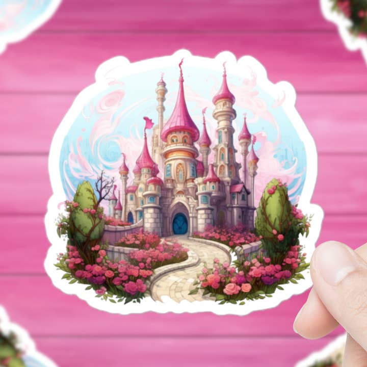 Adhesivo Pink Castle para venta al por mayor de Mystical Clarity