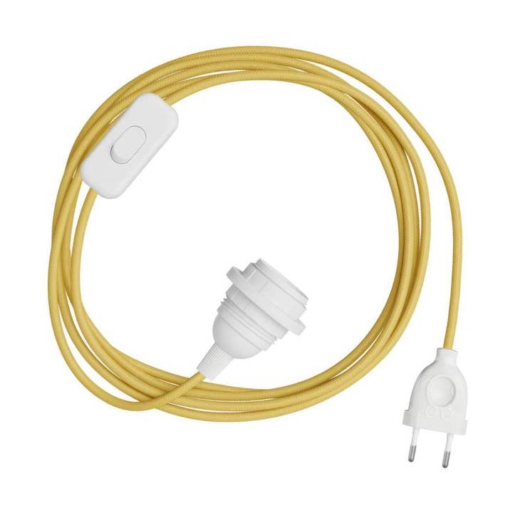 SnakeBis til lampeskærm - Ledningsføring med fatning og stofledning for engroshandel hos LIGHTINUP S.R.L.