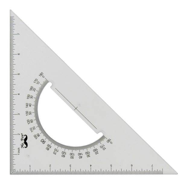 Mr. Pen - Wholesale Ruler - Mr. Pen Architectural Triangular Ruler Set with 12 Inch Triangular Scale, 11 Inch 30/60 and 8 Inch 45/90 Triangles2