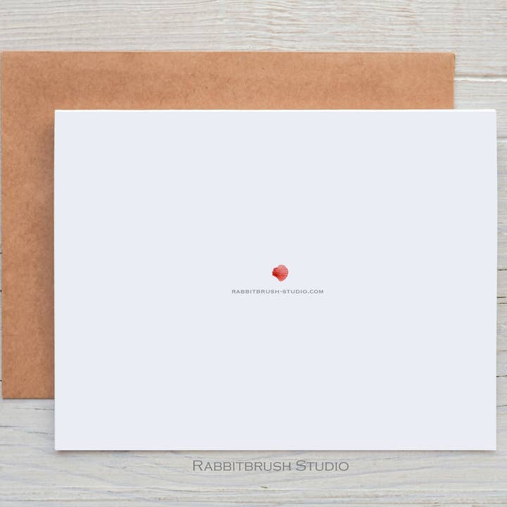 Biglietto Otter per la festa della mamma per la vendita all'ingrosso da parte di Rabbitbrush Studio