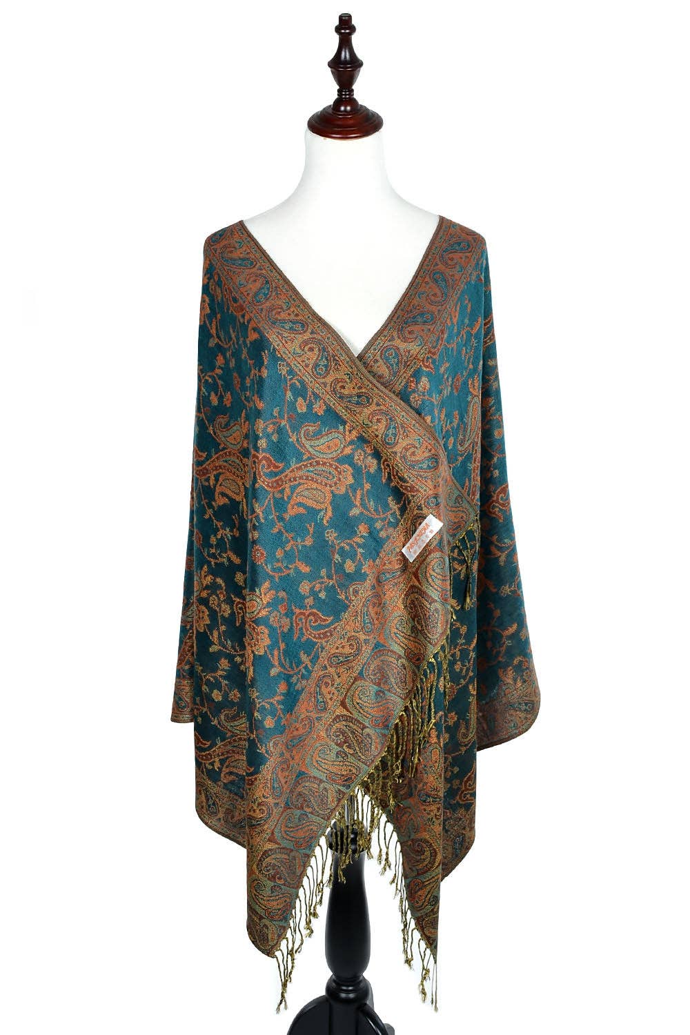 Jasper Trading LLC – Großhandel Schal – Damen – 023_21 - Einteiliger Pashmina-Schal mit Pasiley-Print1