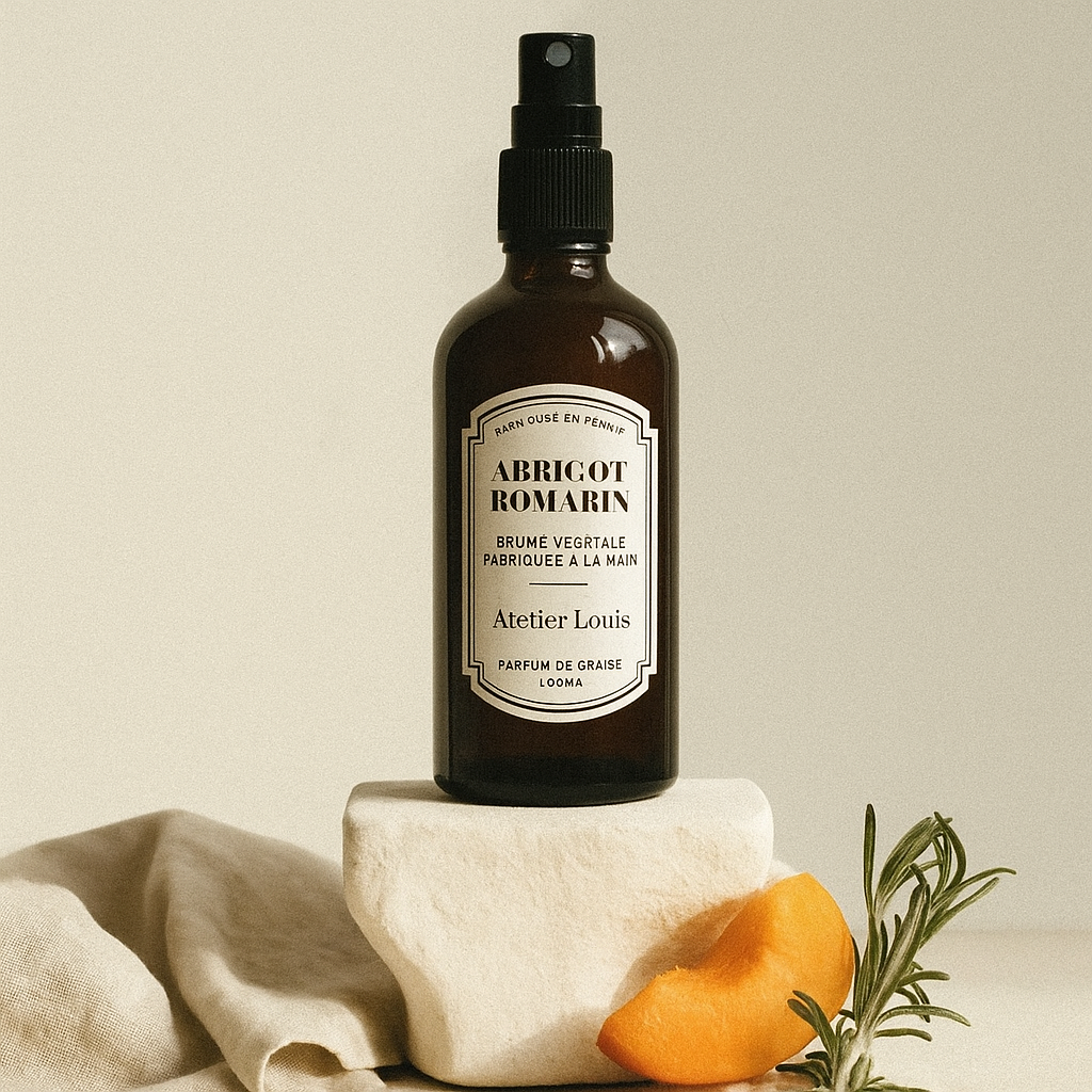 Atelier Louis - Wholesale Room & Linen Spray - Apricot & Rosemary Vegetable Mist2