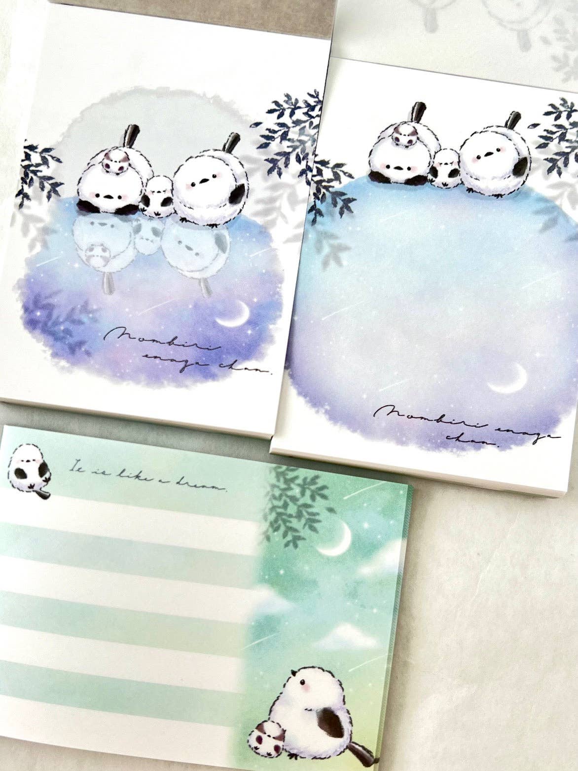 BCmini - Wholesale Notepad - 114510 Snow Birds Moon Mini Notepad-109