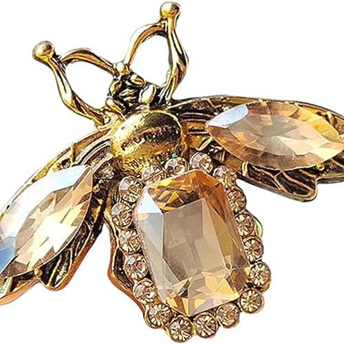 Magnifique Hearts - Wholesale Brooch - Vintage Glam Bee Brooch Collection, Classic Brooches