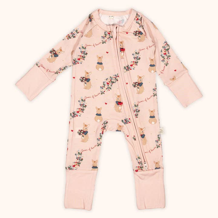 Zipped Onsie "Queen of Hearts" for wholesale by ChaBil ltd