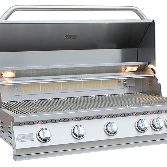 Kokomo 40” Professional Built in Gas Grill (5 Burner/Back Burner) for wholesale by The Pizza Oven Guru