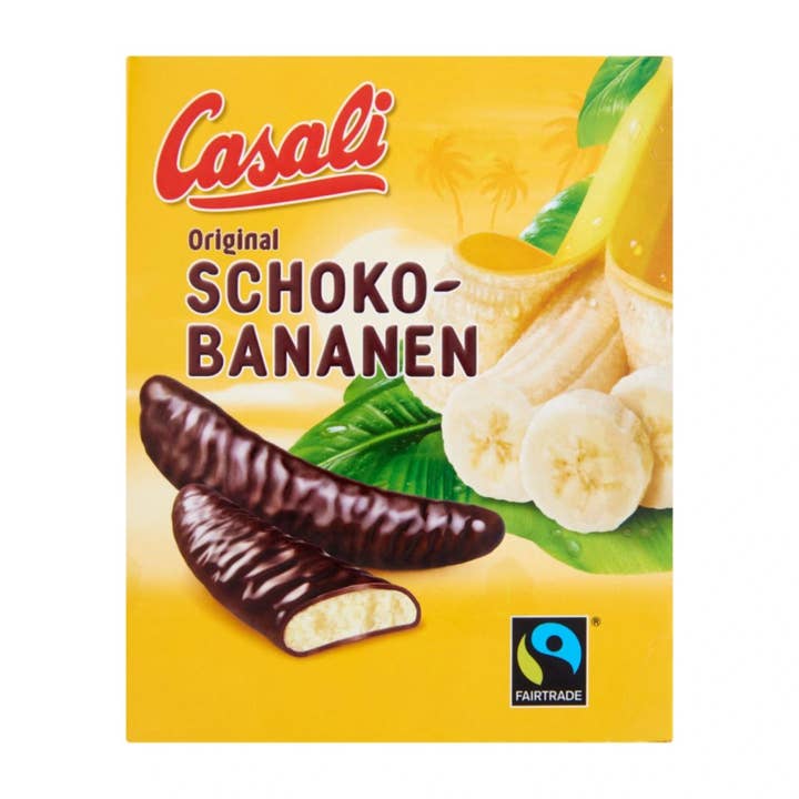 Global Bite Co - Wholesale Chocolate Covered Sweets - Casali Choco Banana 150g (Austria)