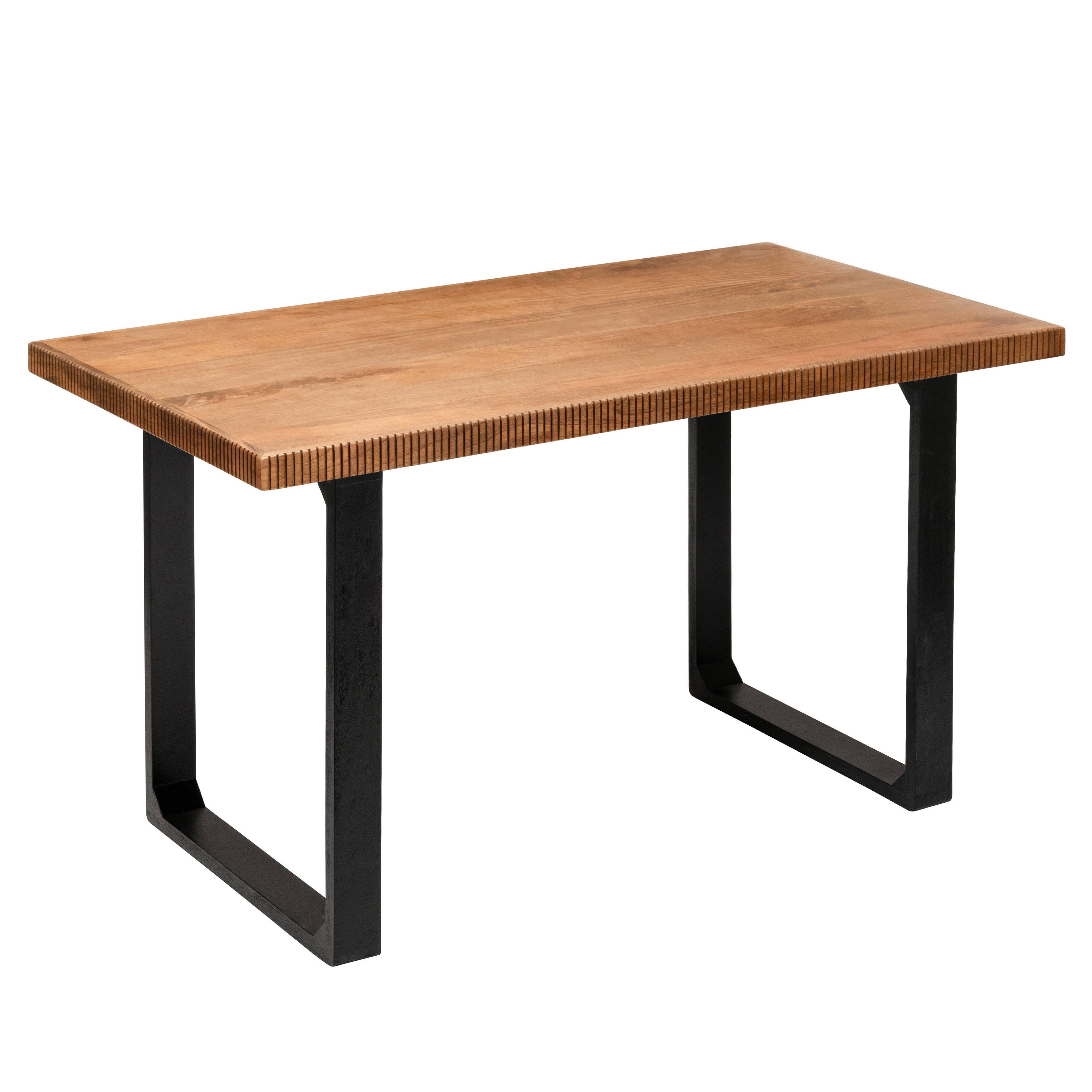 MH London - Vente Sous-main - Bureau d'ordinateur en bois massif Ancona24