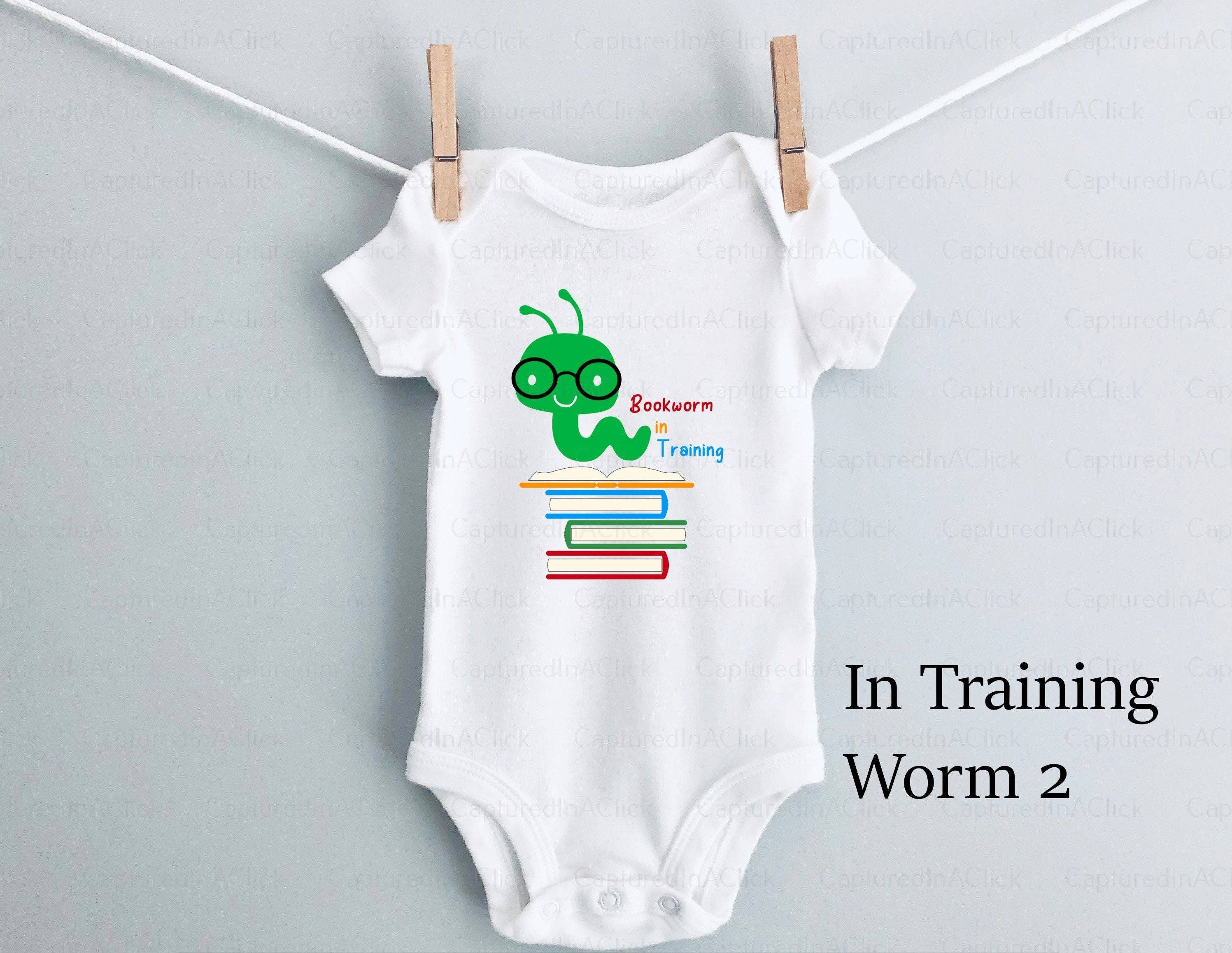 Captured In A Click Designs - Wholesale Rompertje - Baby - Future Bookworm Onesies® | Schattige babyrompertje | Wormbodysuit | Nerd-bodysuit | Bodysuit voor boekenliefhebbers | uniseks outfit1