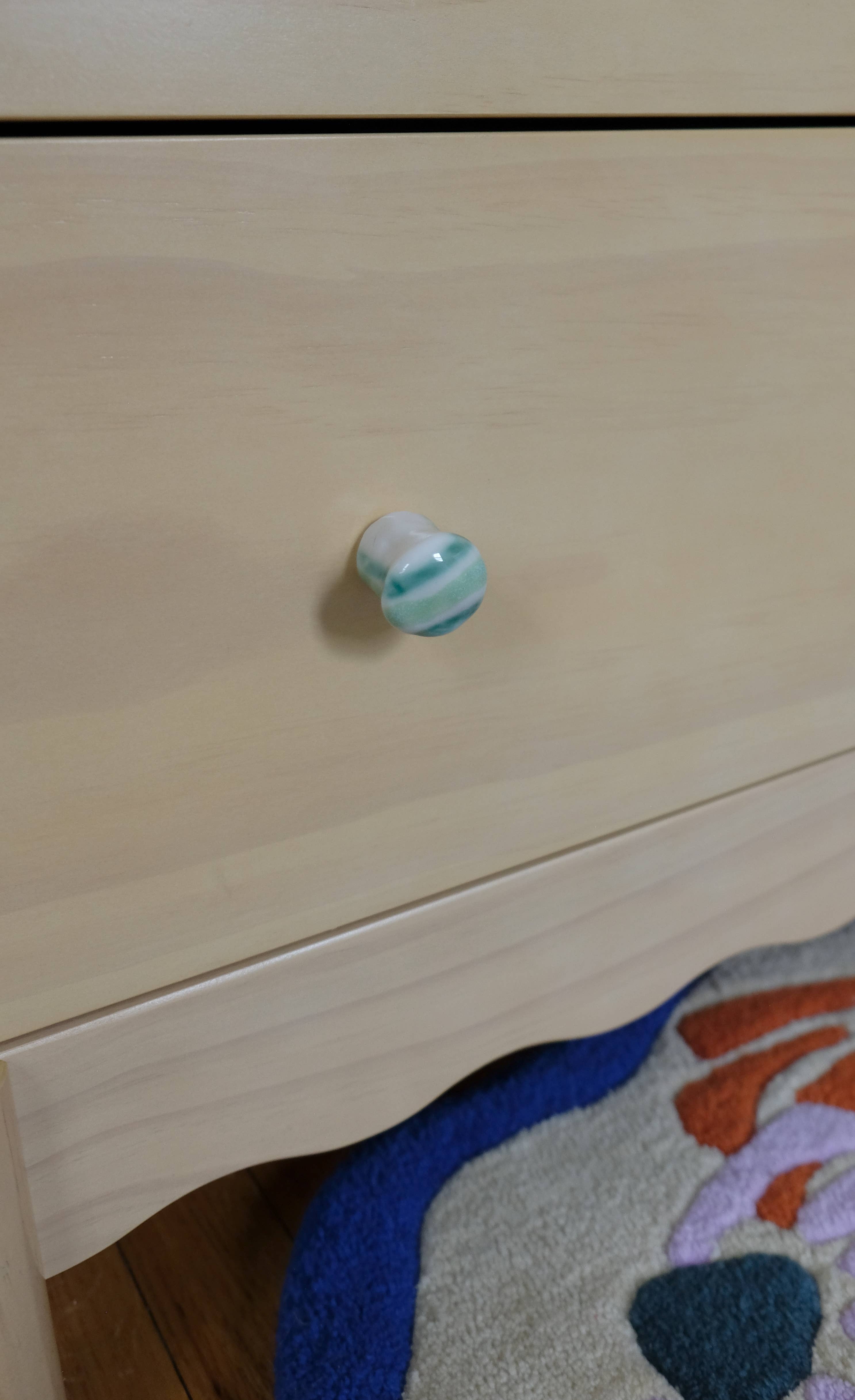 Cosmos Pottery - Wholesale Knob/Pull - Porcelain Drawer Pull1