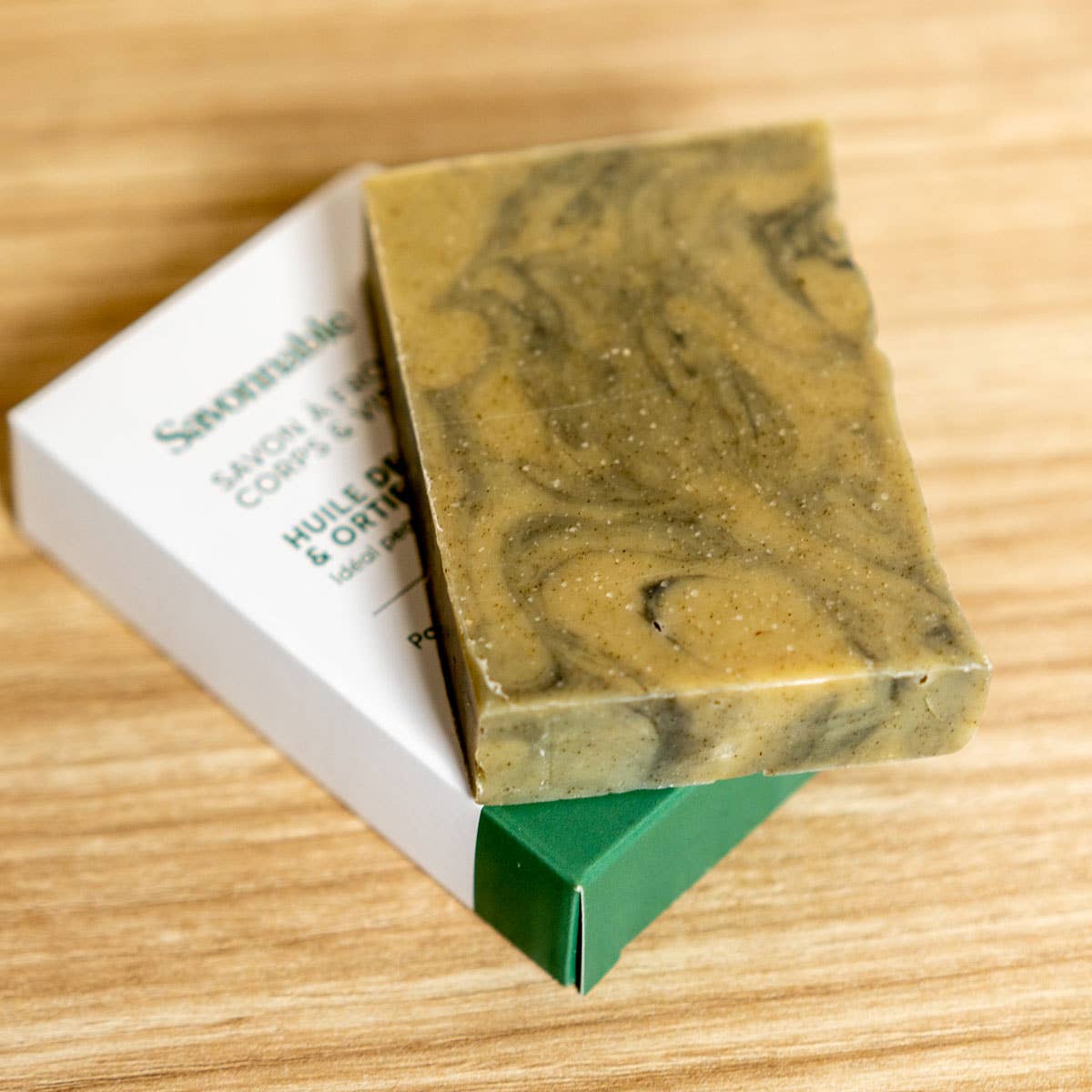 Savonnable - Wholesale Bar Soap - Nettle solid soap > Ideal for normal to oily skin1