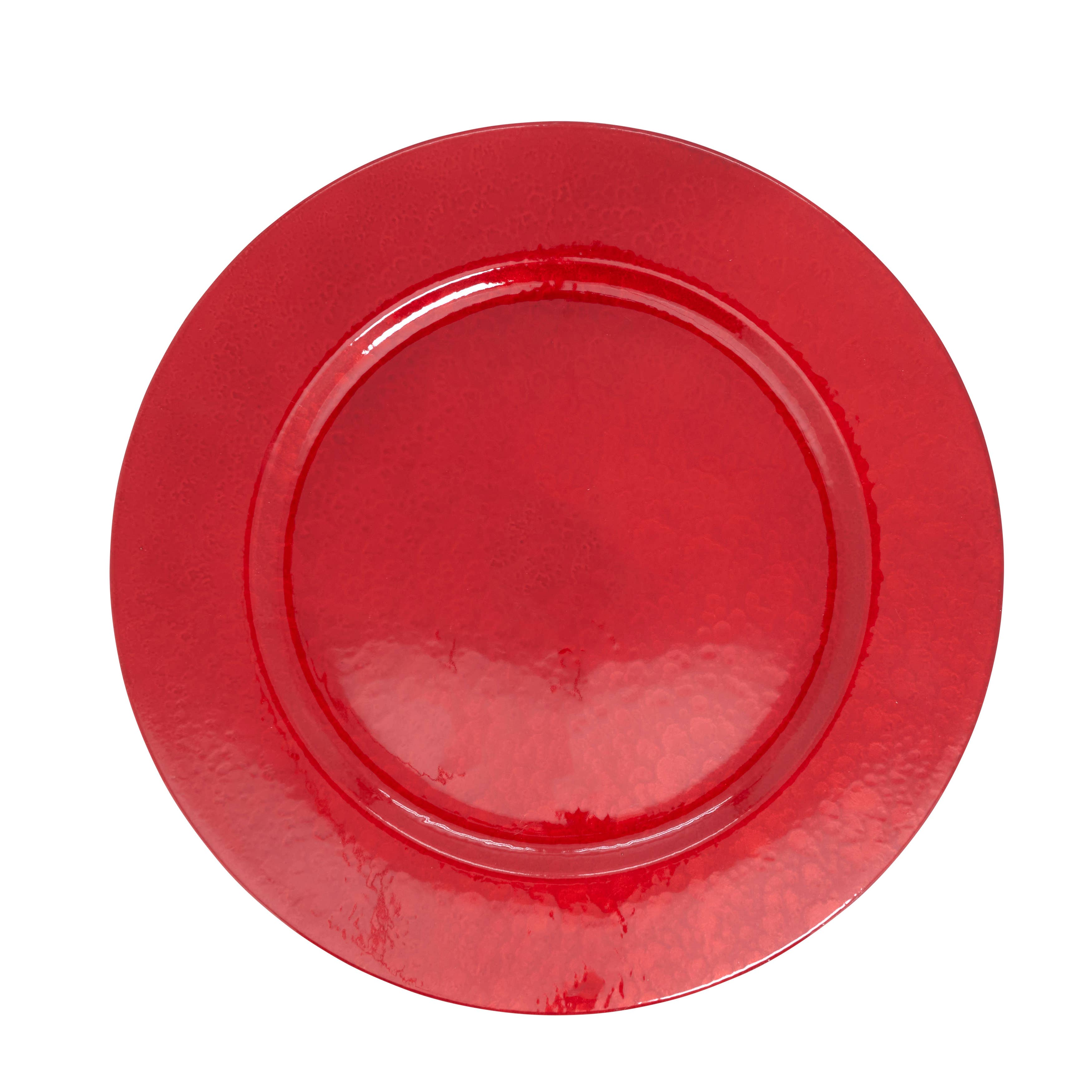 Saro Lifestyle - Wholesale Charger Plate - Soft Glow Faux Mother of Pearl Charger Plate10