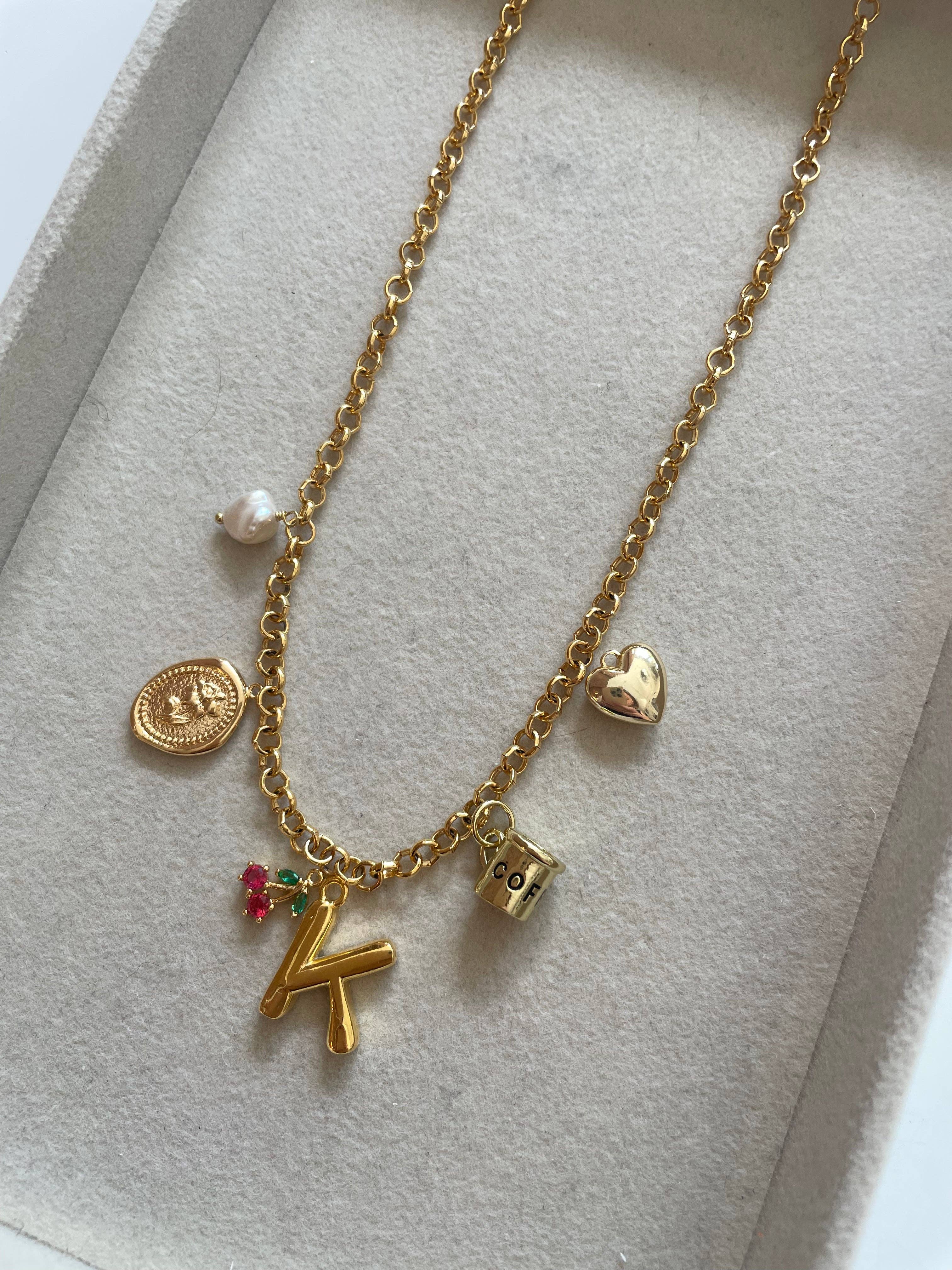 Goldie Charm Bar – wholesale Individuell berlock/hänge – SÖTVATTENSPÄRLA BERLOCK2