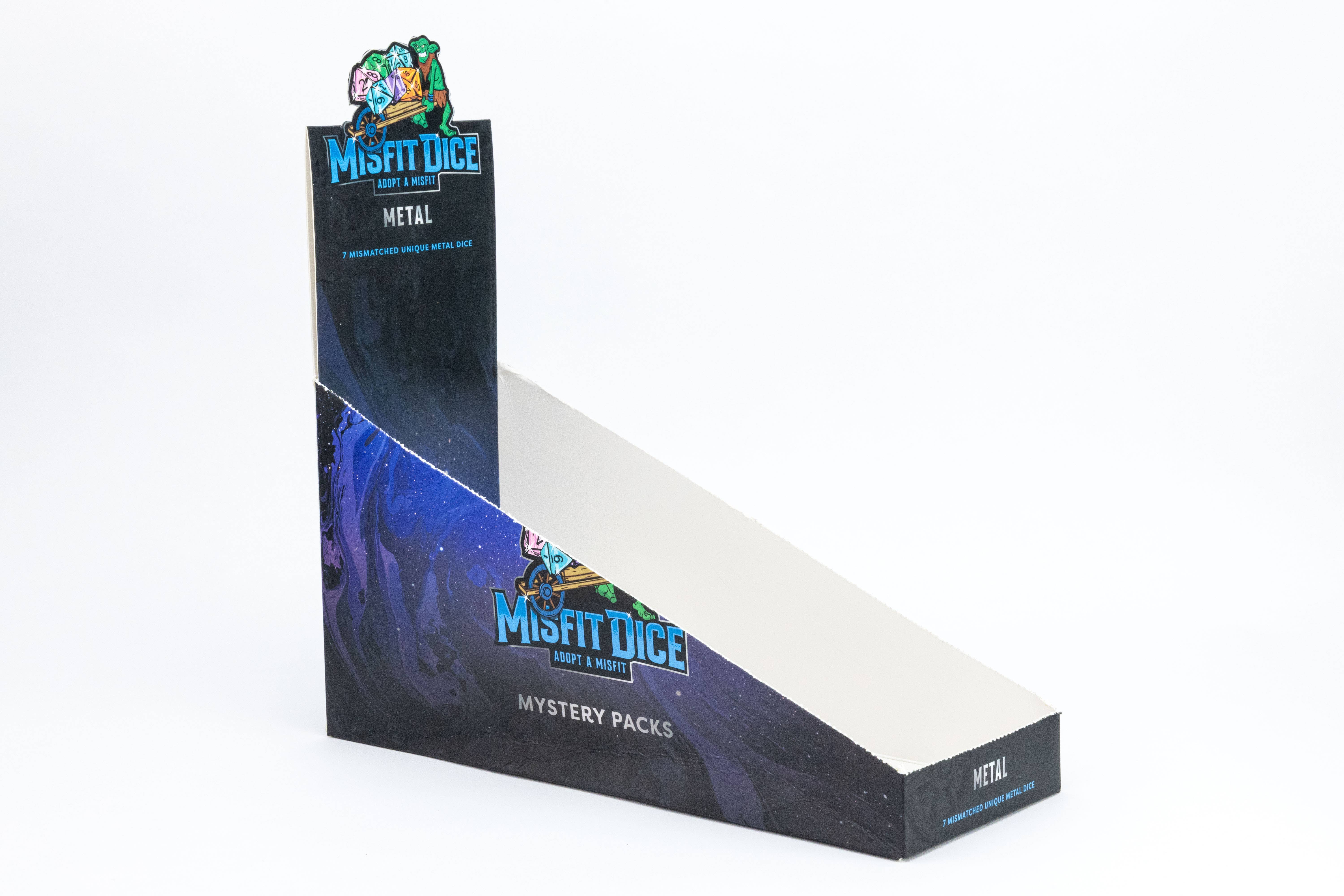 FanRoll by Metallic Dice Games - Wholesale Dice - NEW: Misfit Metal Dice Set: Adopt A Misfit  (Blind Pack)3