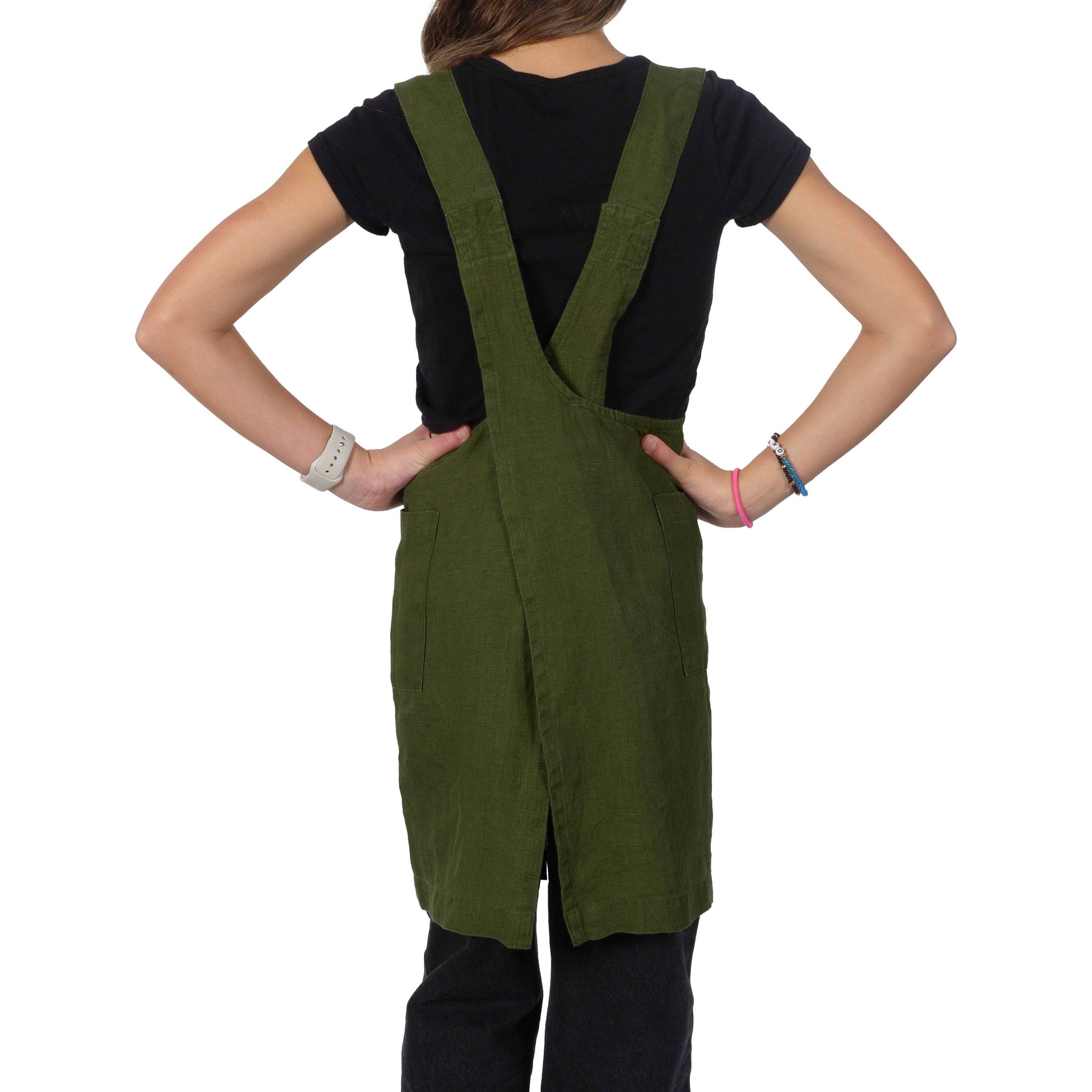 KAF Home – wholesale Förkläde - Barn – KAF Home Firenze Kids 100% stenvättat linnesockförkläde18