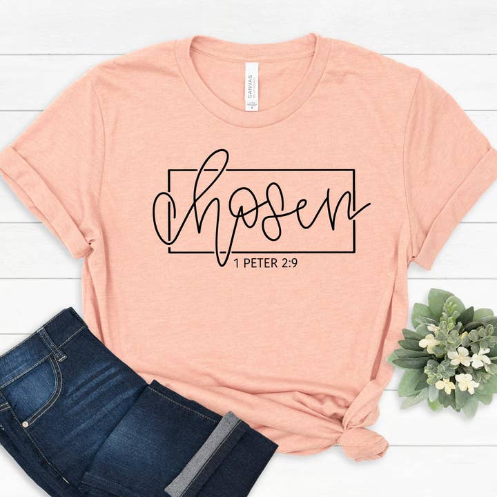 Chosen T-shirt for wholesale by VibeClothing