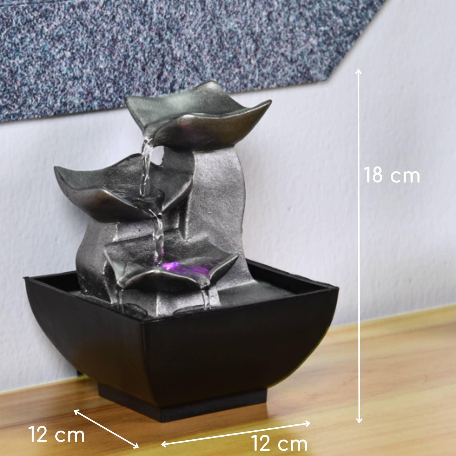 Zen'Arôme - Wholesale Decorative Tabletop Object - Boro Indoor Fountain - Zen Atmosphere Gift Decor Idea3