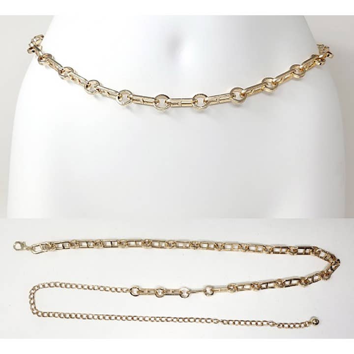 Sensibling Corp. – Großhandel Gürtel – Damen – Minimalistische Metallgliederkette Taillengürtel1