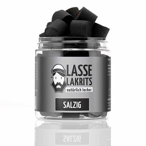 LASSE LAKRITS - natürlich lecker - Wholesale Licorice - Can of salty licorice2