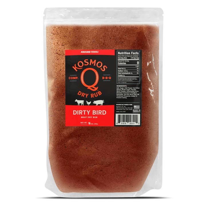 Kosmos Q - Wholesale Rub - Dirty Bird Chicken Seasoning (Case of 15)