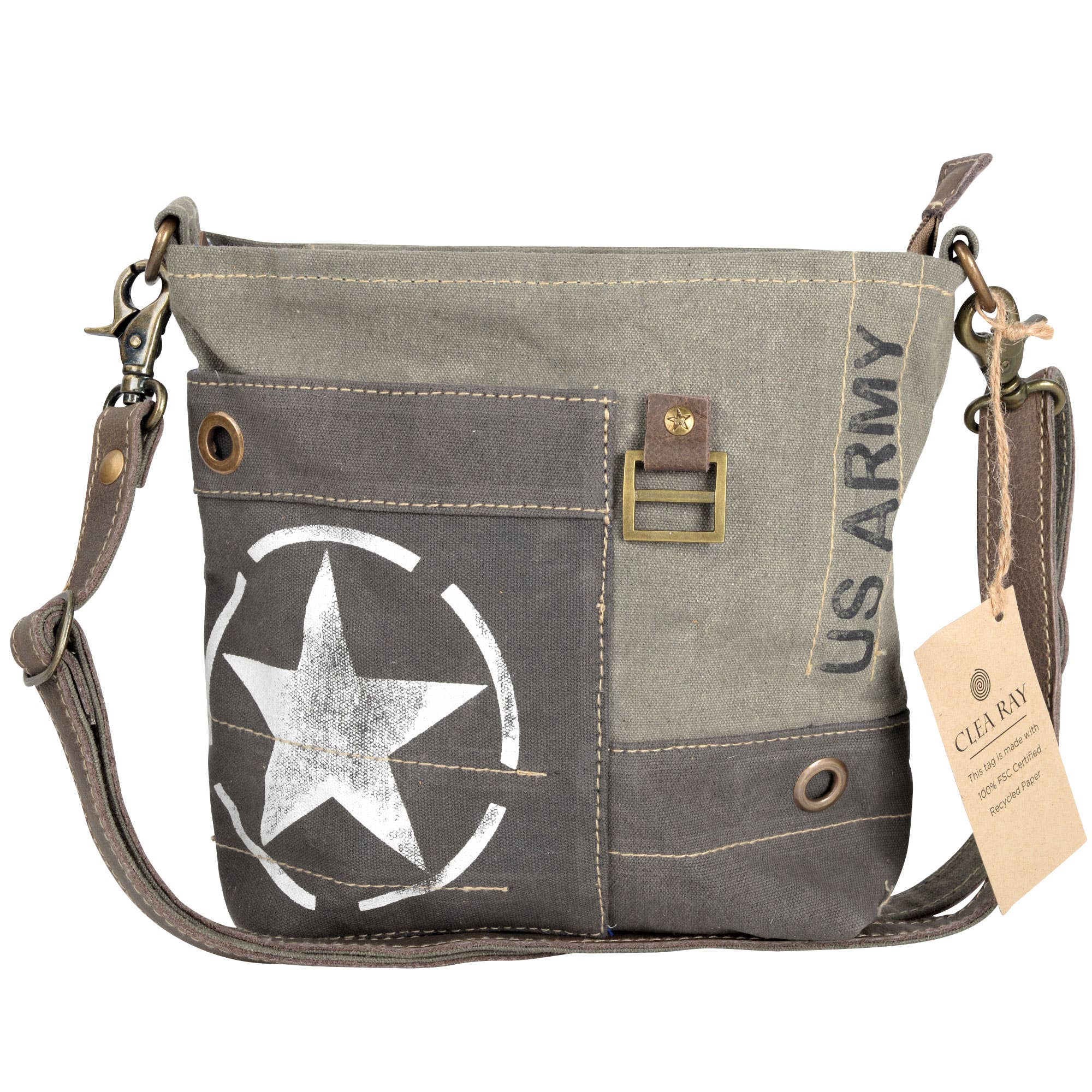Grand Bazar Sustainable Canvas Tote or Small Weekender – Recycled Military  Bags