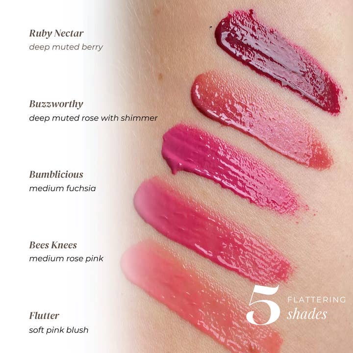 Honeybee Gardens Natural Cosmetics & Body Care - Wholesale Lip Gloss - Honeybee Gardens Royal Lip Elixir