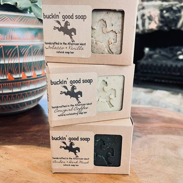 buckin’ good products - Wholesale Bar Soap - Soap Tobacco Vanilla (western decor, western boutique)