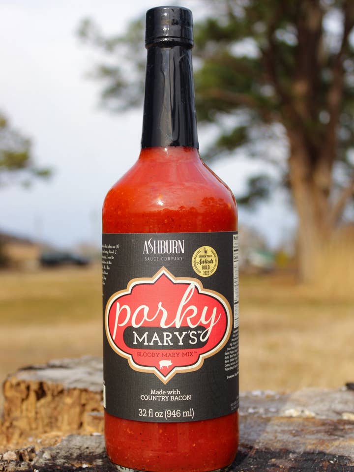 Mélange Bloody Mary Porky Mary's, 32 oz pour la vente par Ashburn Sauce