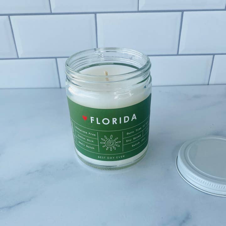 Rambling Caravan - Wholesale Jar/Filled Candle - Florida Candle10