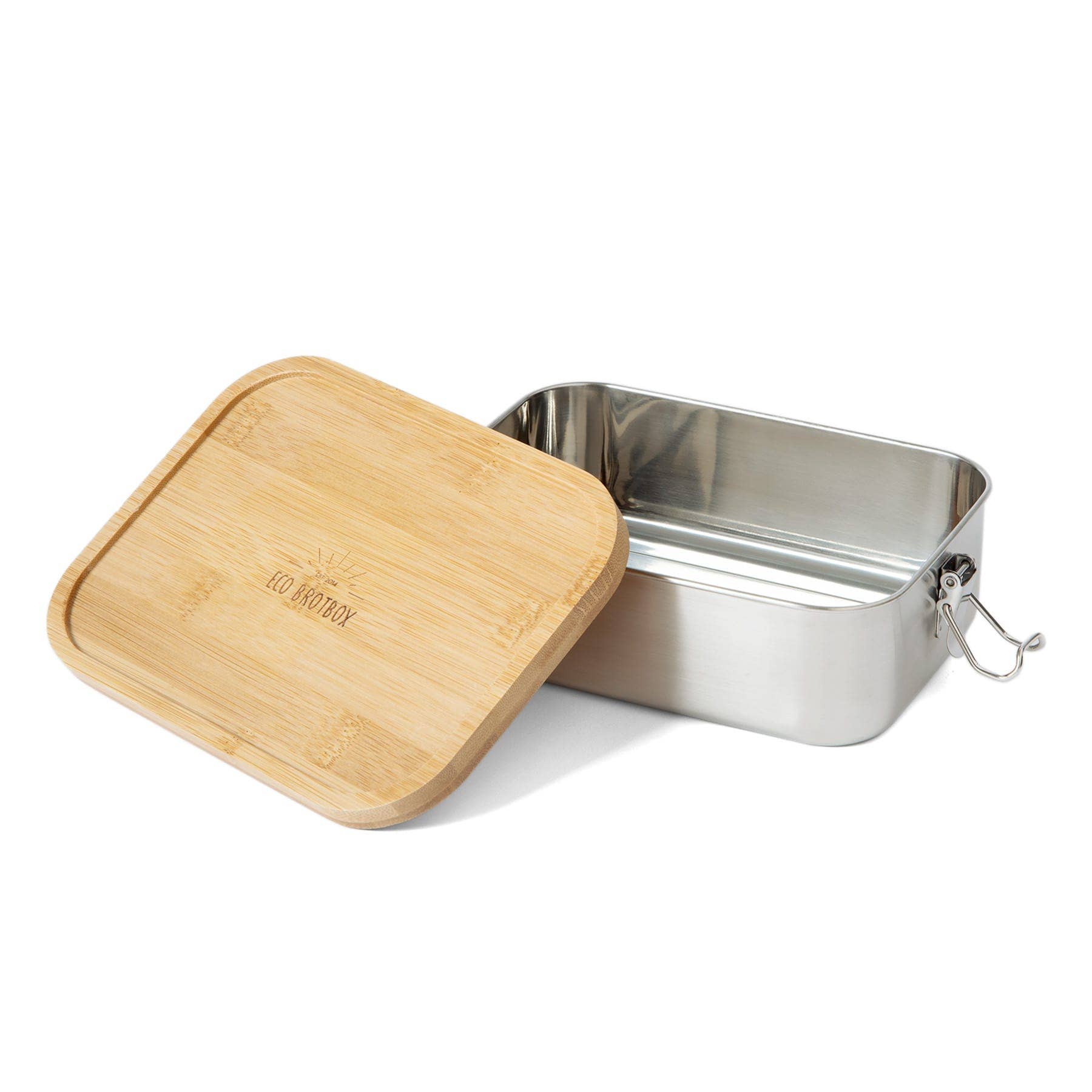 ECO Brotbox - Vendita all'ingrosso Cestino/borsa pranzo - Bento Classic+ Edizione Bamboo con coperchio elegante1