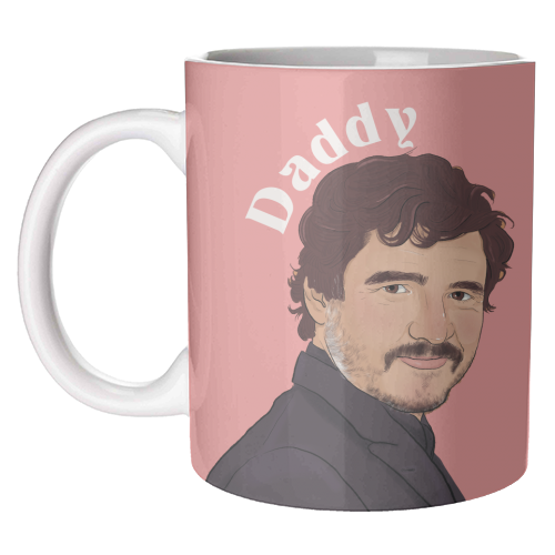 ART WOW - Wholesale Coffee Mug - Mugs 'Pedro Pascal' by Paige Nicholas0