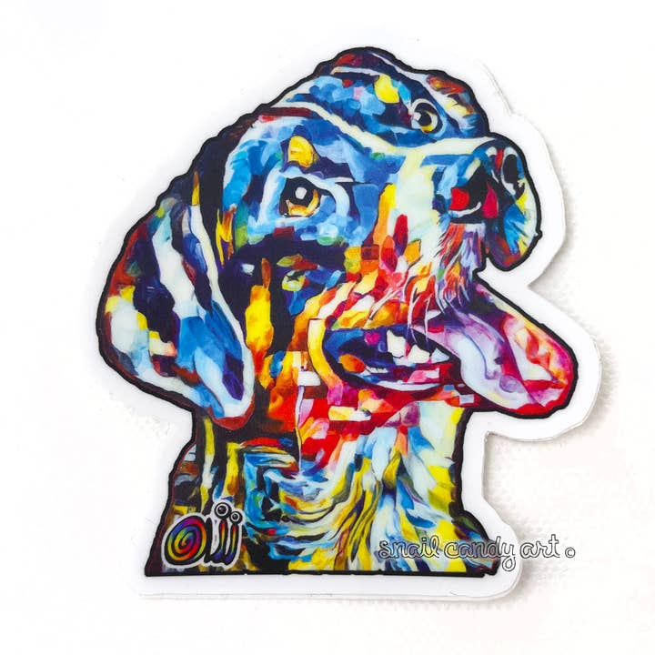 Sticker - German Shorthair Pointer for wholesale by Snail Candy Arts