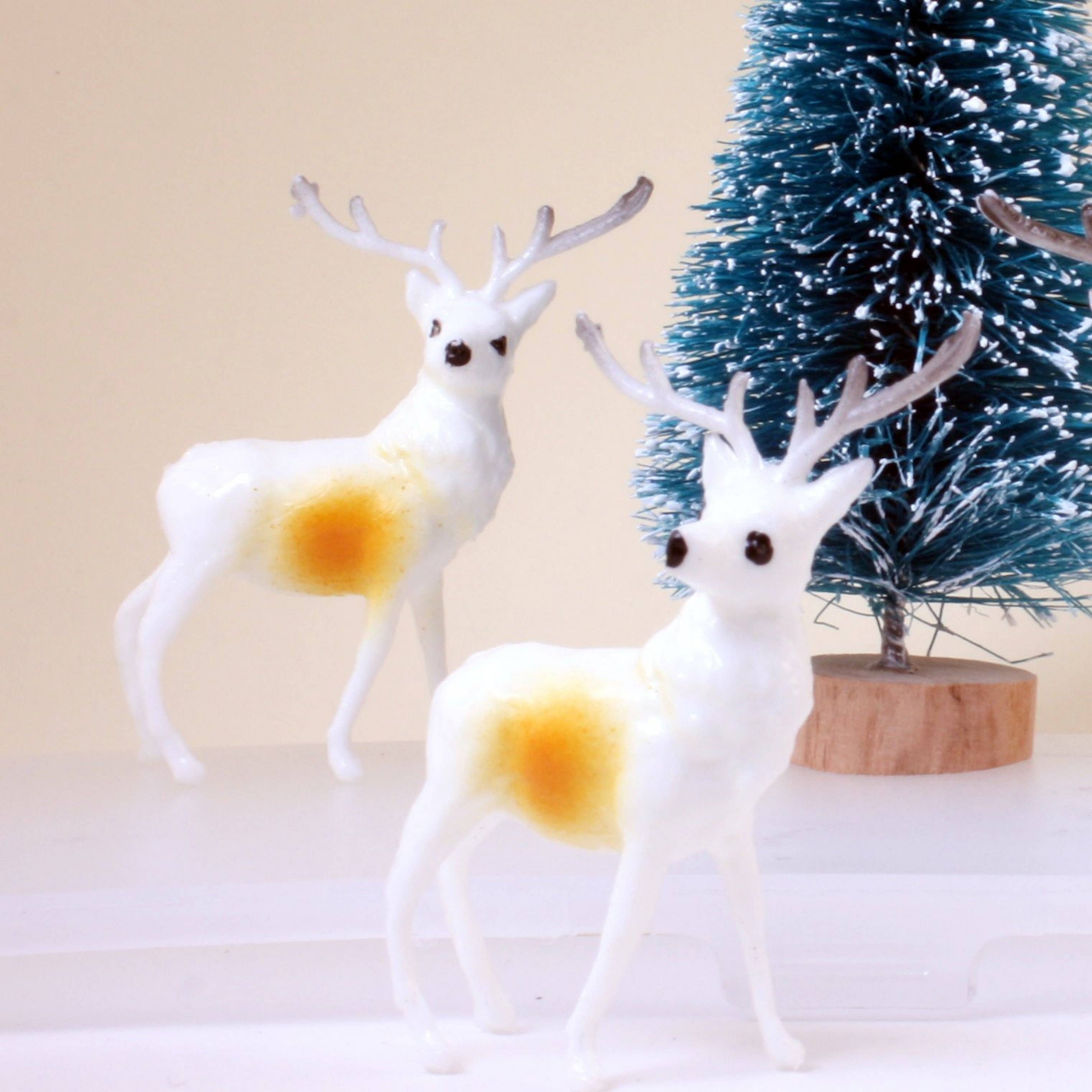  Retro Style 1.5" Reindeer Decorative Figurine, 1960s for wholesale on Faire7