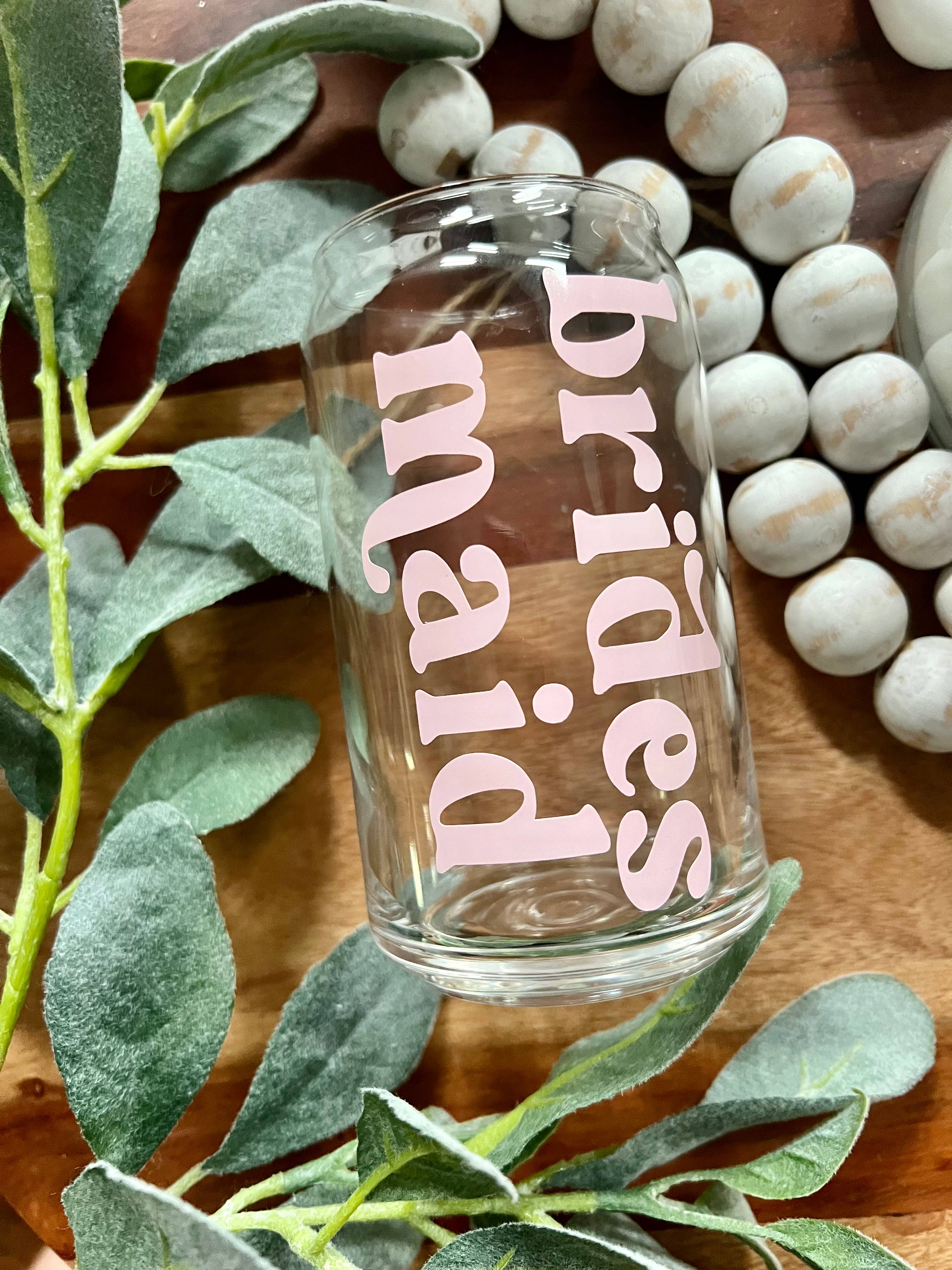 Boho Sips – wholesale Drinking glass/cup – Wedding Can Glass, Wife, Bride, Bridesmaids, Bachelorette6