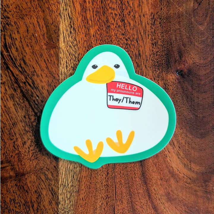 NMC Design Studio - Wholesale Sticker - Pronoun Stickers7