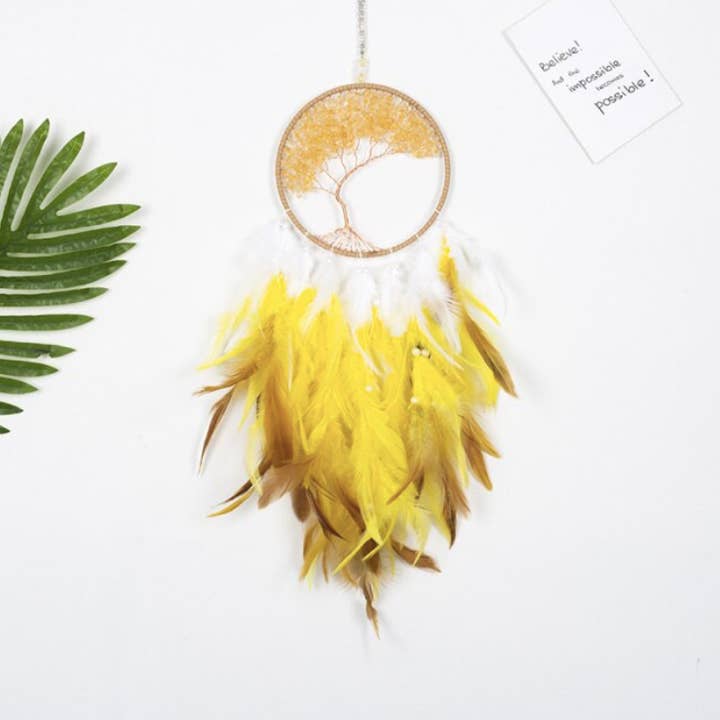 Crystolver (We Cover All Import Fees) - Wholesale Dreamcatcher - Modern Handmade Beaded Dreams Catcher5