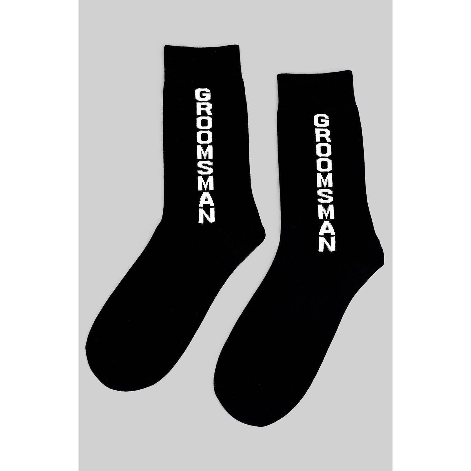 Noir CHAUSSETTES DE CHEVILLE BRODÉES POUR GARÇON D'HONNEUR en vente sur Faire0