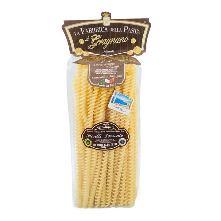 Zia Pia - Wholesale Pasta - Fusilli Sorrento by La Fabbrica della Pasta