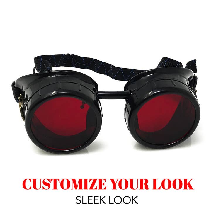 UMBRELLALABORATORY - Wholesale Eyeglasses - Unisex - Steampunk Mad scientist goggles4