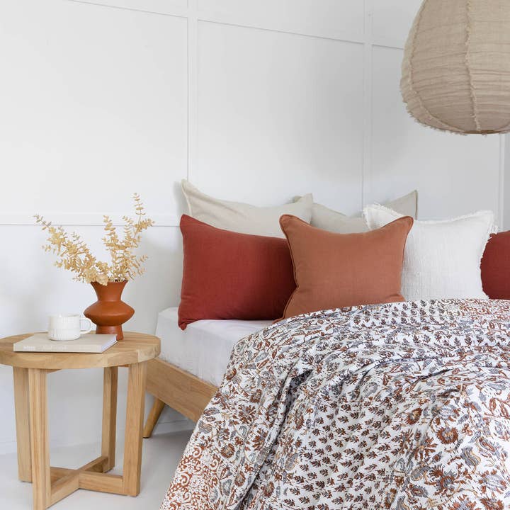 Boho-Eclectica - Wholesale Quilt - Amaira - Indian Kantha Quilt Blanket Bedspread Coverlet